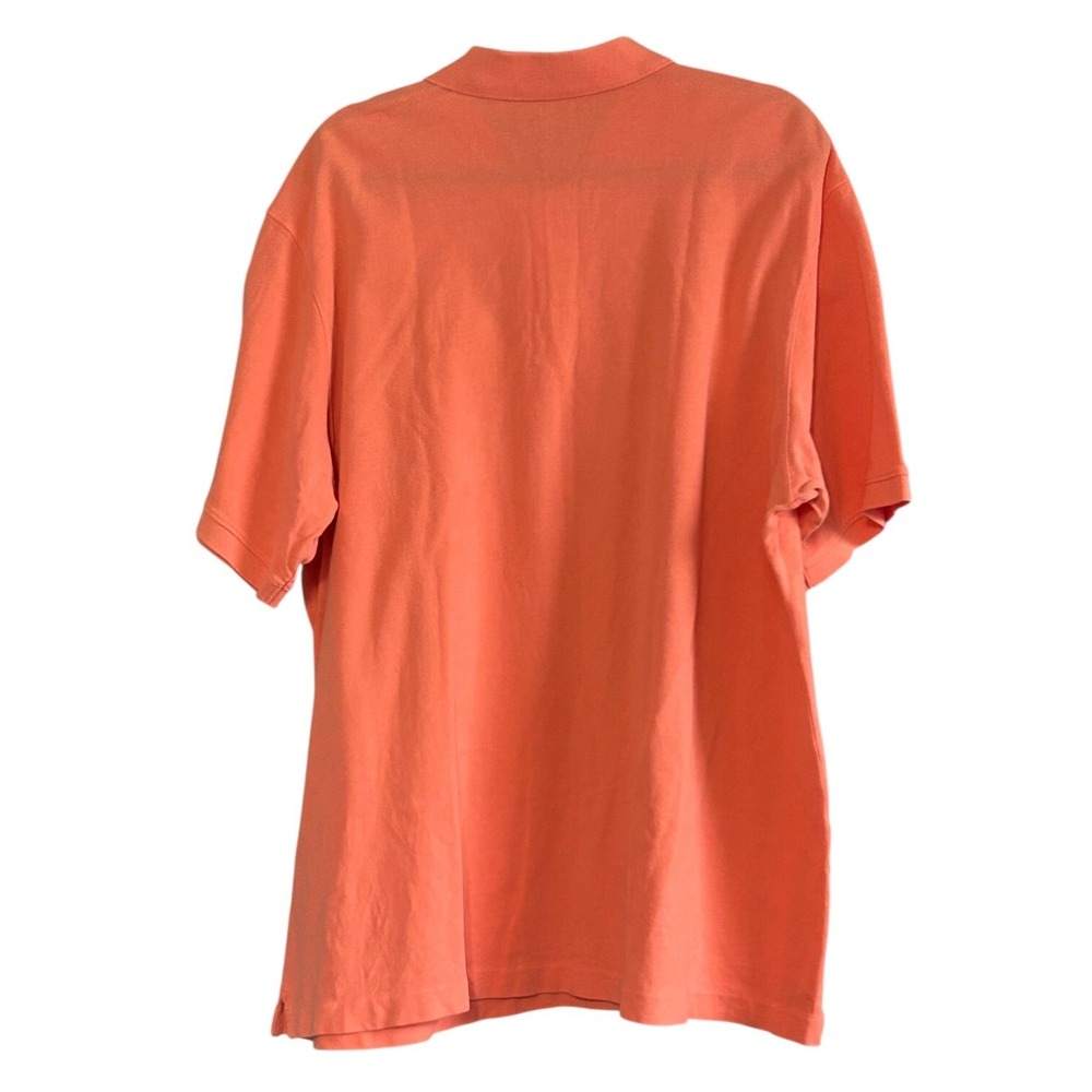 Vineyard Vines Polo Shirt Mens XL Peach Lt Orange Cotton Casual Golf Outdoor Dad - Picture 8 of 8